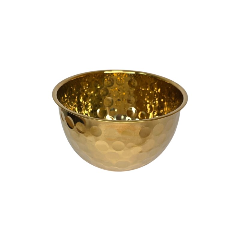 Metalinis dubuo aukso spalvos 20cm 3397-20