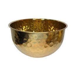 Metalinis dubuo aukso spalvos 26cm 3397-26