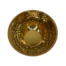 Metalinis dubuo aukso spalvos 26cm 3397-26