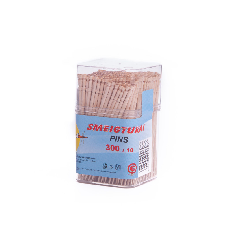 Smeigtukai sumuštiniams 300vnt bambukiniai