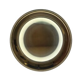 Metalinis padėklas 34cm apvalus aukso spalvos 8373-34