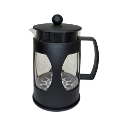 Stiklinis arbatinukas su nerūdijančio plieno nuspaudžiamu sieteliu 800ml 4311