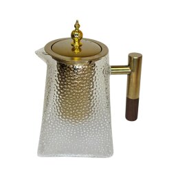 Stiklinis arbatinukas su nerūdijančio plieno sieteliu 950ml 4306