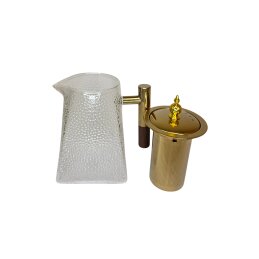 Stiklinis arbatinukas su nerūdijančio plieno sieteliu 950ml 4306