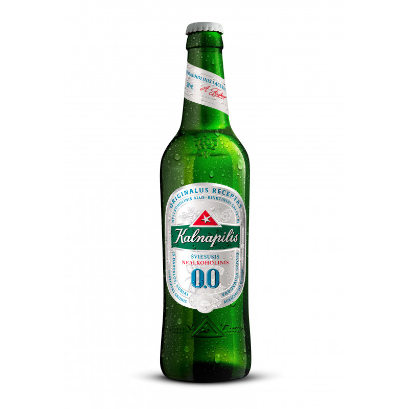 Nealkoholinis alus KALNAPILIS 0.0, 500ml