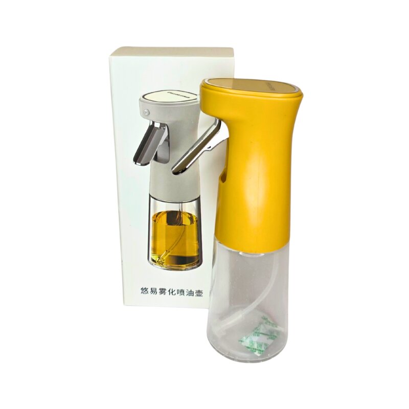 Stiklo buteliukas aliejui su purkštuvu 8,9cm*6,5cm*20,8cm C-J3044