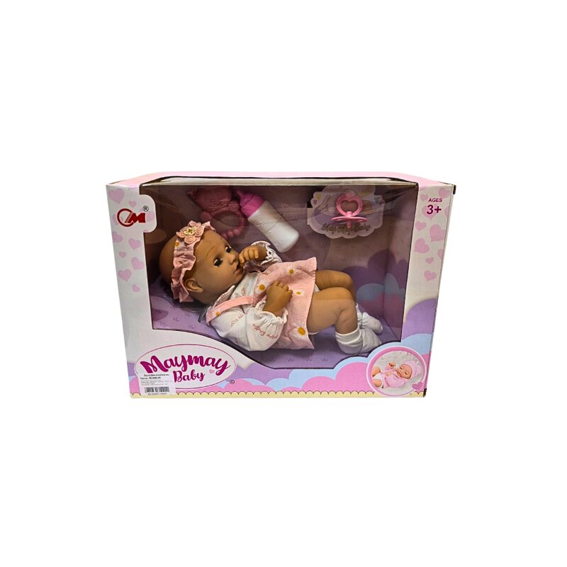 Žaislinė lėlė-kūdikis su priedais dėžėje 231-52