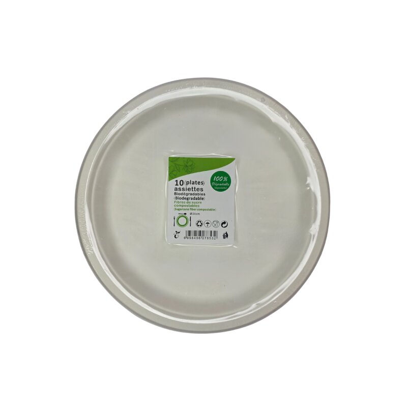 Popierinės lėkštės 26cm 10vnt 7807