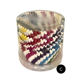 Popierinės formelės keksiukams 100vnt 4401