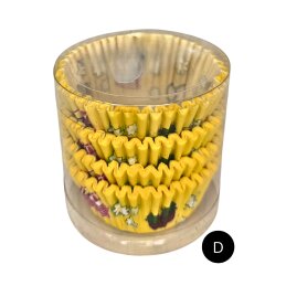 Popierinės formelės keksiukams 100vnt 4401