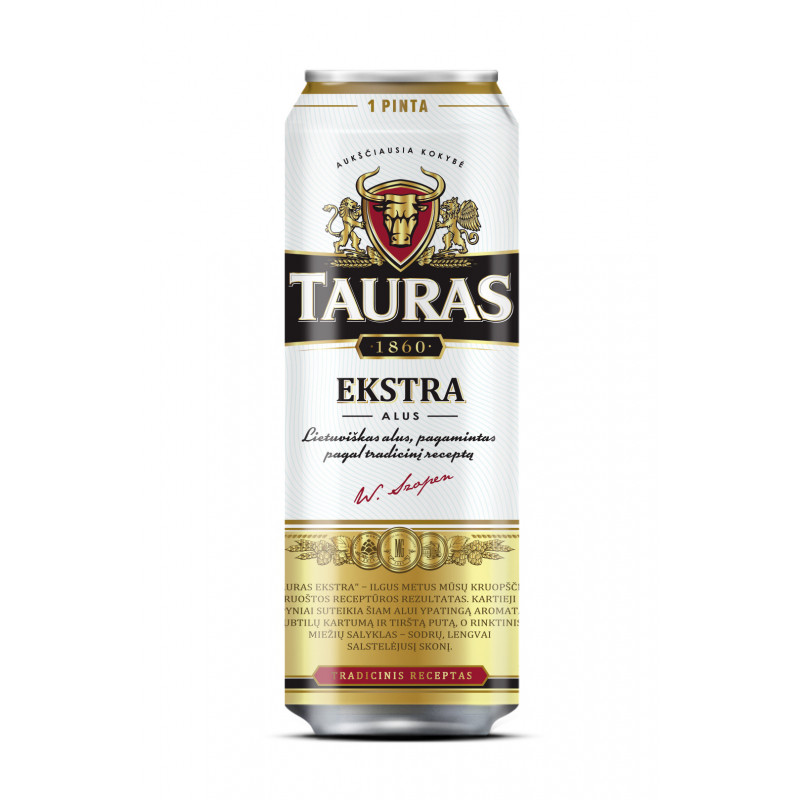 Alus Tauro ekstra (5.2%), 568 ml