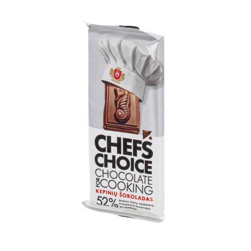 Kepinių šokoladas  Chefs choice  100g kakavos 52%