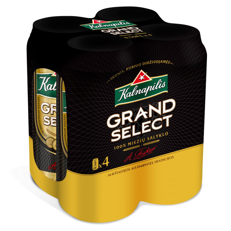 Alus Kalnapilis Grand  (5.4%), 4 x 568 ml