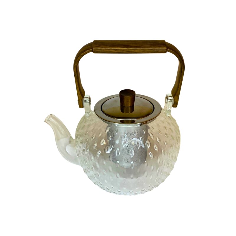 Stiklo arbatinukas su sieteliu 1000ml 4301