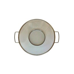 Metalinis sietelis su rankenomis 24cm 512