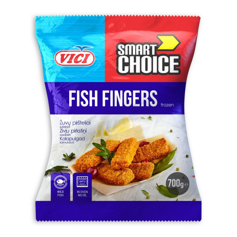 Žuvies piršteliai Smart Choice VIČI, 700g