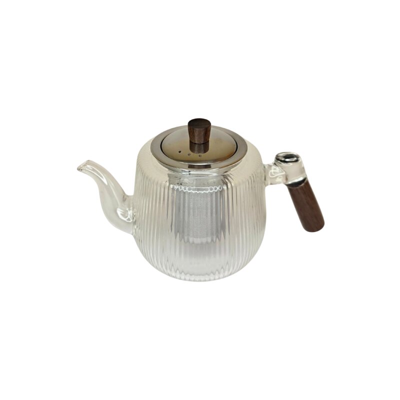 Stiklinis arbatinukas su nerūdijančio plieno sieteliu 1000ml 4304