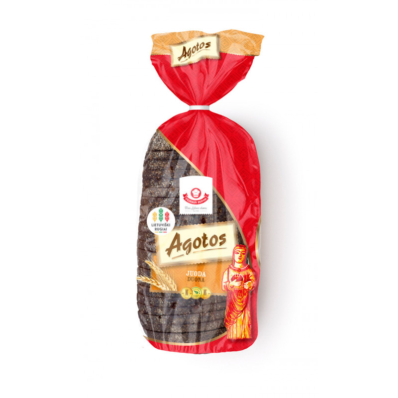 AGOTOS juoda duona, 800g