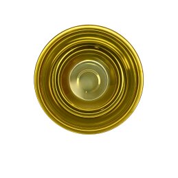 Metalinis dubenėlis aukso spalvos 22cm 6630-22