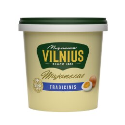 Majonezas  Vilnius  Tradicinis,1000ml/985g