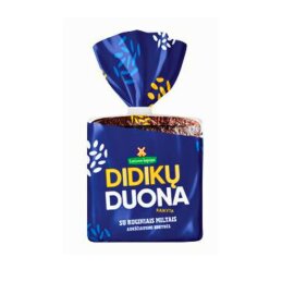 Raikyta duona  Didikų   su ruginiais miltais 280g