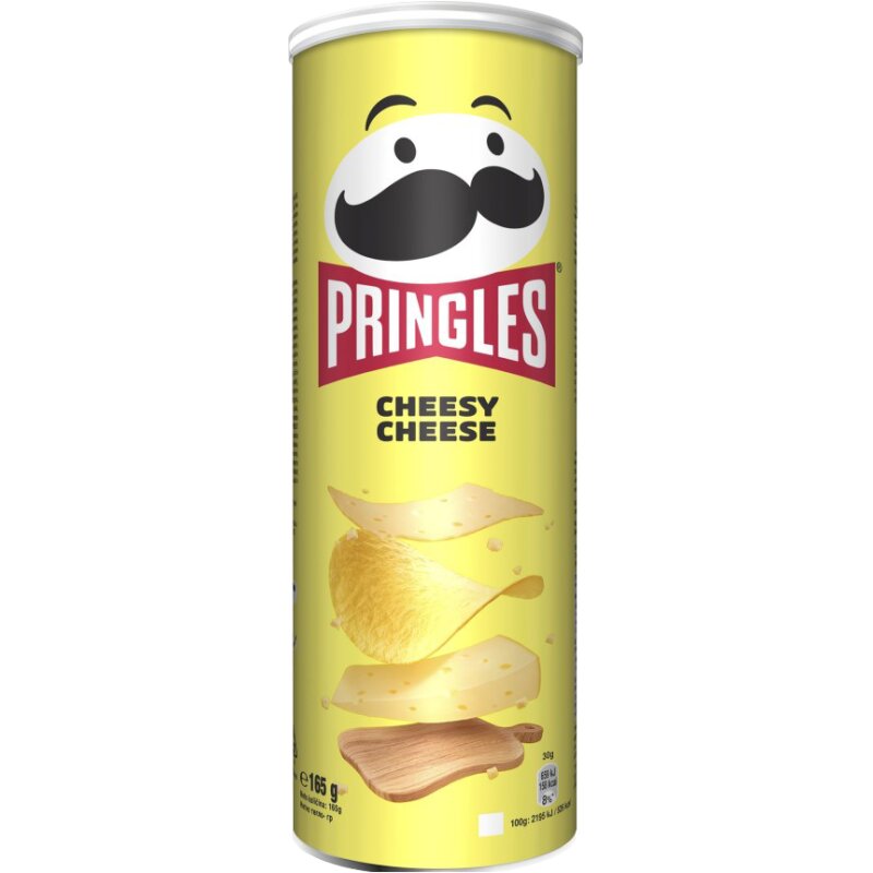 Traškučiai  Pringles Cheesy Cheese 165g