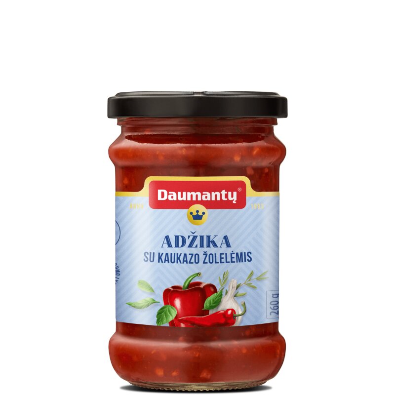 Adžika su Kaukazo žolelėmis  Daumantų 260g