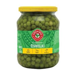 Žalieji žirneliai 690g Kėdainių