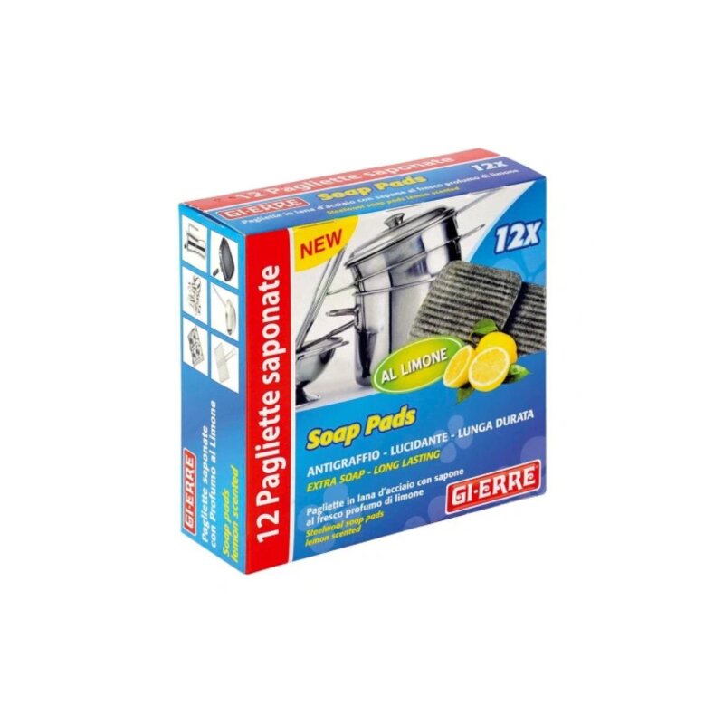 Šveistukai su muilu  GI-ERRE MASTA'  citrinų kvapo, 12vnt