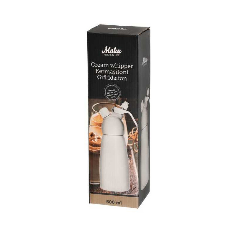 Grietinėlės plaktuvas 500ml 301155 Maku