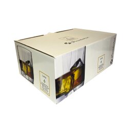 Stiklinės LUNA 6vnt 42348