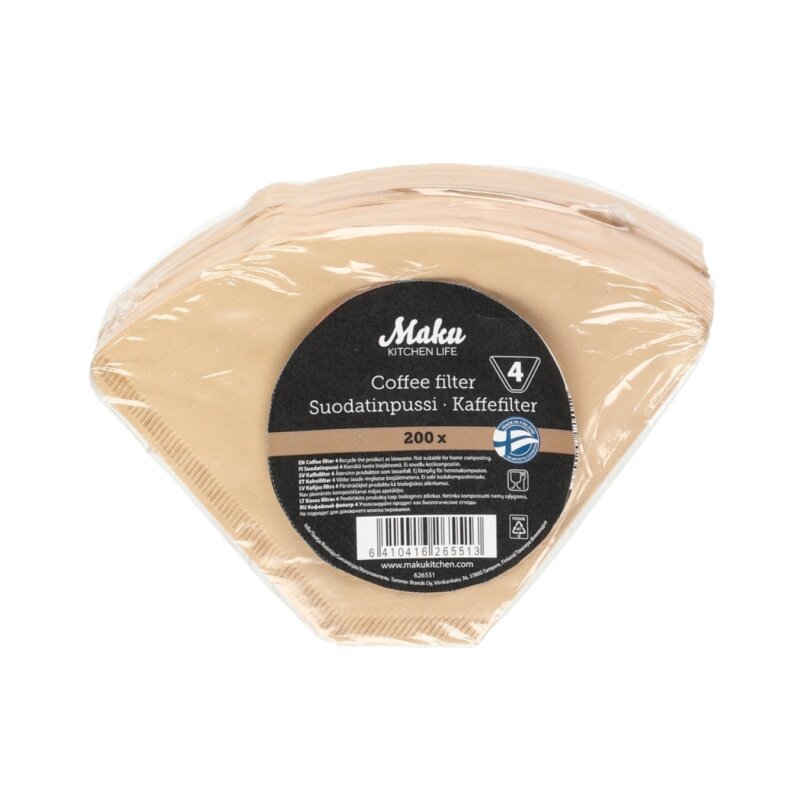 Popieriniai kavos filtrai 200vnt 626551 Maku