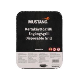 Vienkartinė kepsninė Mustang  182742