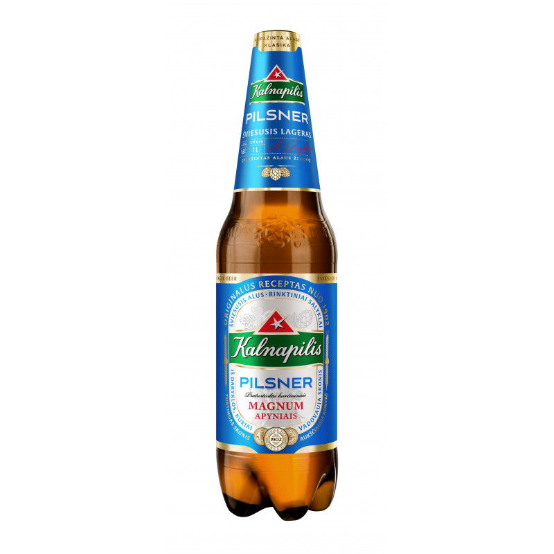 Alus Kalnapilis Pilsner (4.6 %), 1l