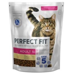 Sausas kačių ėdalas  Perfect Fit  Adult1+ su vištiena 750g
