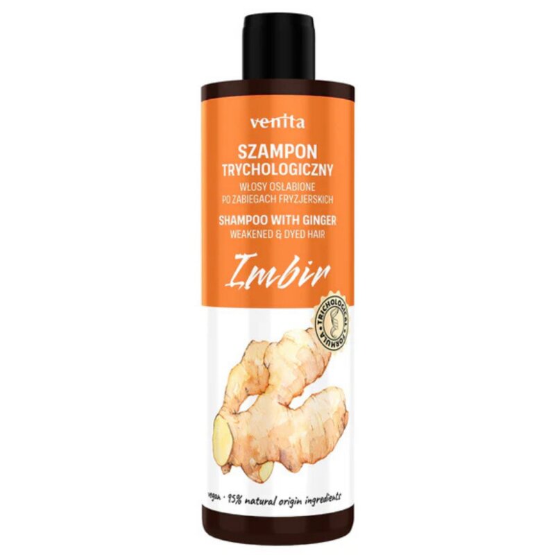 Šampūnas  Venita  300ml su imbiero ekstraktu