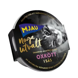 Maistas katėms  MJAU  jautiena padaže, 85g