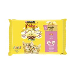 Konservai kačiukams  Friskies Junior su vištiena 4x85g