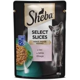 Ėdalas katėms SHEBA  su lašiša 85g