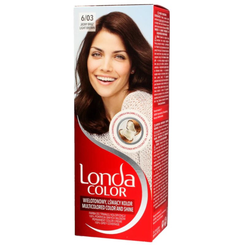 Plaukų dažai  Londa Color    Light Brown Nr.6/03