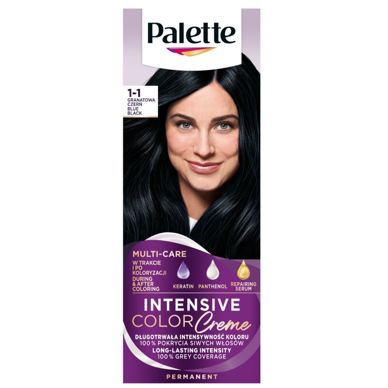 Plaukų dažai Palette Natural ICC C1 RL melsvai juoda