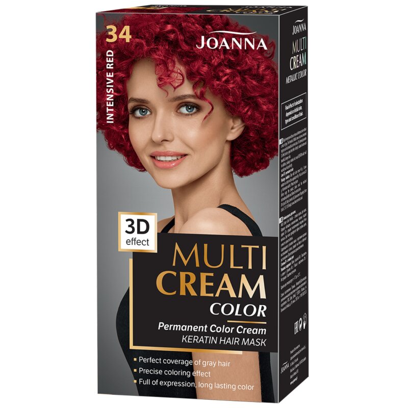 Plaukų dažai  Joanna  Multi Cream  34
