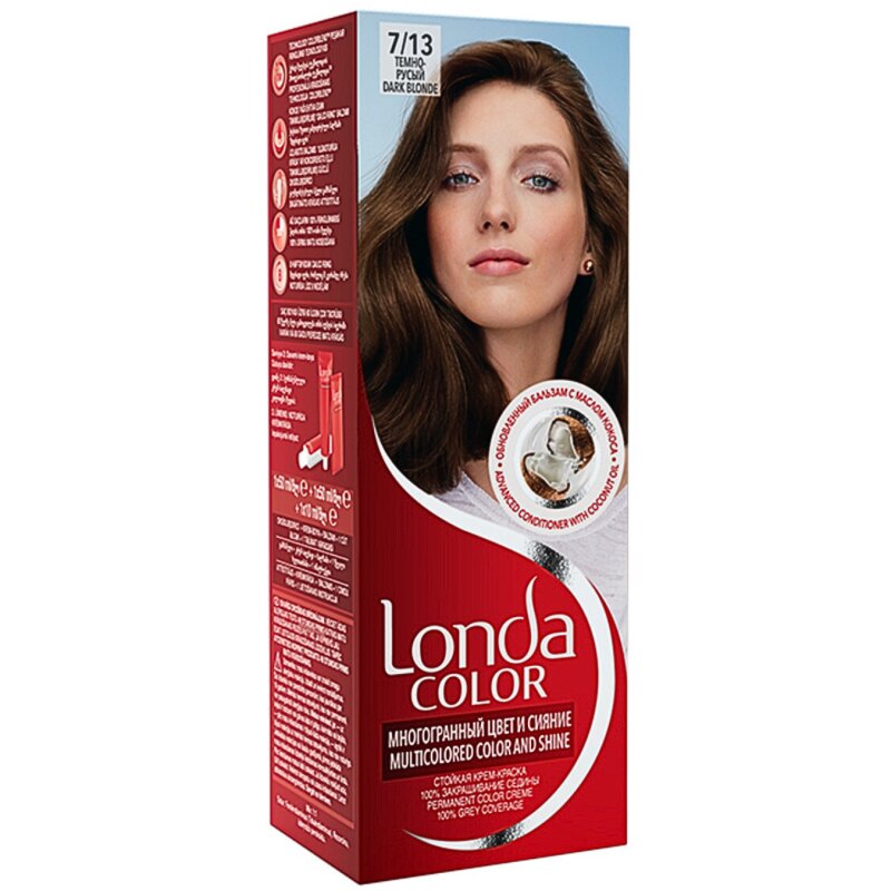 Plaukų dažai  Londa Color    Dark Blonde Nr.7/13