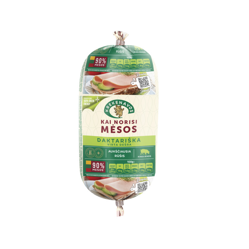 Virta dešra "Kai norisi mėsos" 340g / Krekenavos Agrofirma