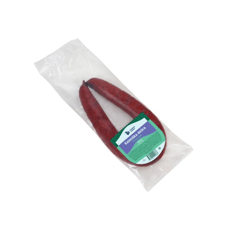 Karšto rūkymo  KAIMIŠKA  dešra 550g