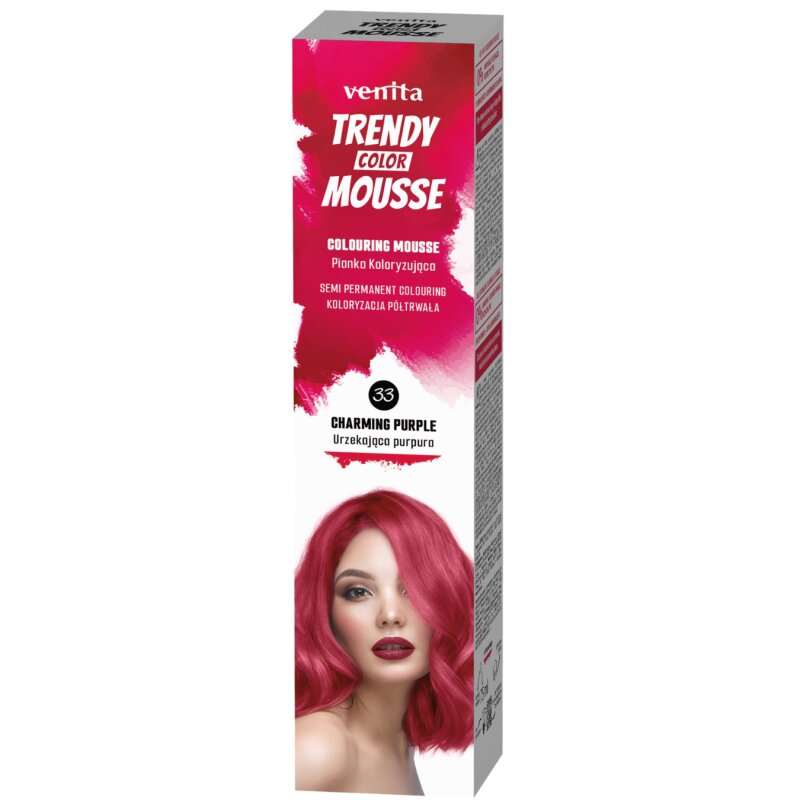 Dažomosios putos plaukams   Venita Trendy Color  Mousse  Nr33 75ml