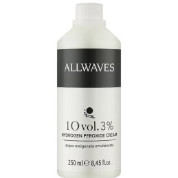 Profesionalaus naudojimo oksiduojanti emulsija 10vol.3% plaukų šviesinimo dažams ir milteliams