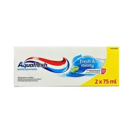 Dantų pasta  Aquafresh  menta fresca 2x75ml