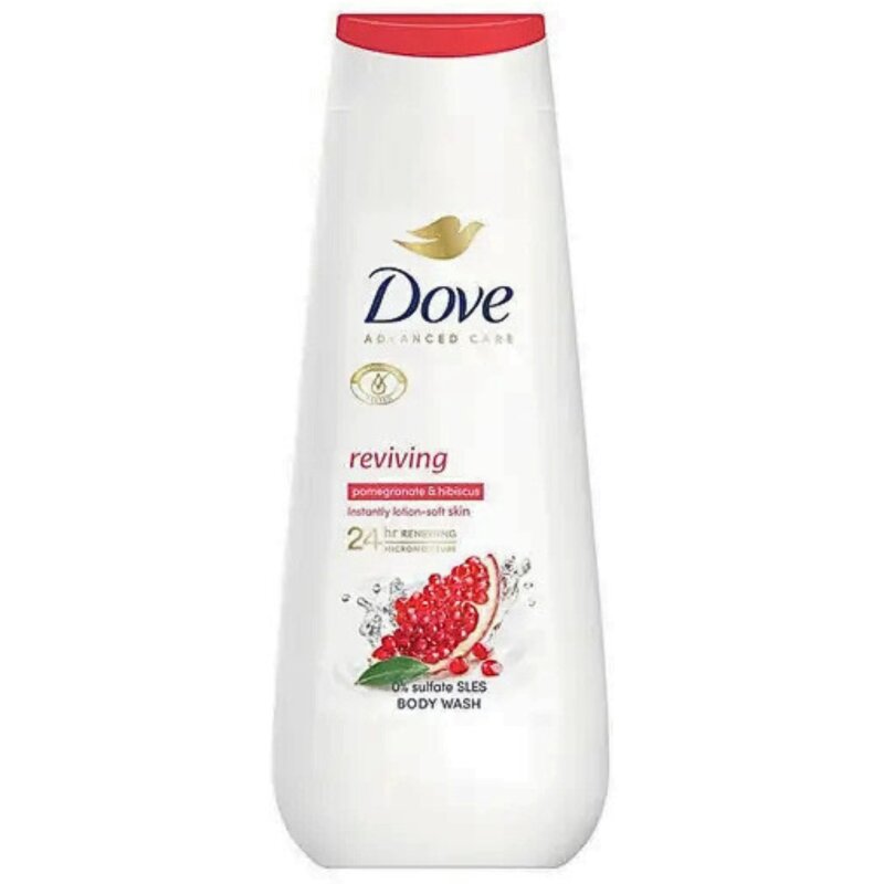 Dušo želė  Dove  pomegranate&hibiscus 400ml