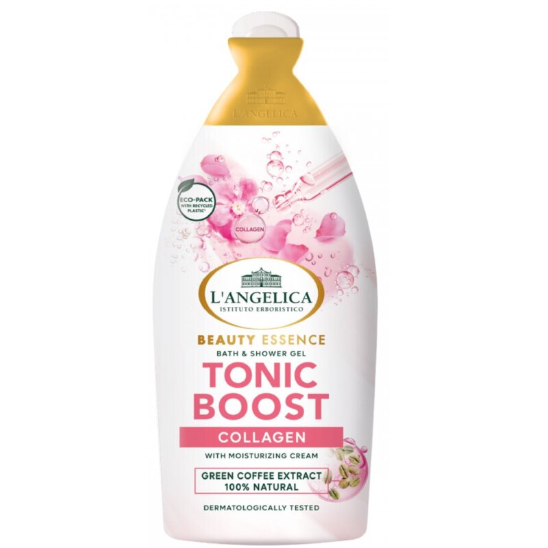 Vonios ir dušo želė  Langelica  Tonic Boost Collagen 500ml